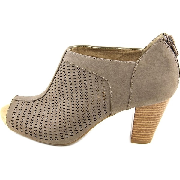 Giani Bernini Womens Alanny Open Toe Classic Pumps Dark Taupe Size 8.5 Giani Bernini Womens Alanny Open Toe Classic Pumps Dark Taupe Size 8.5