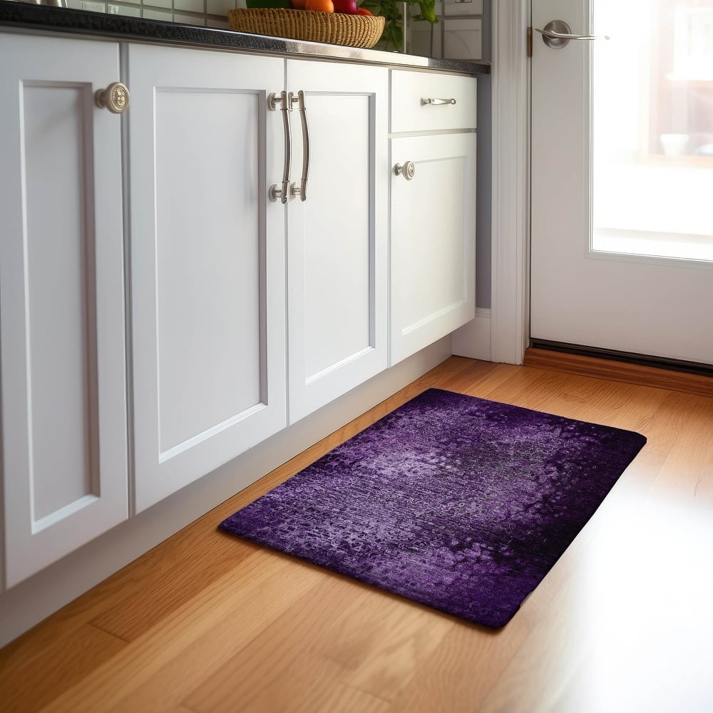 Premium Washable Super Soft Solid Imprints Mayfield Rug