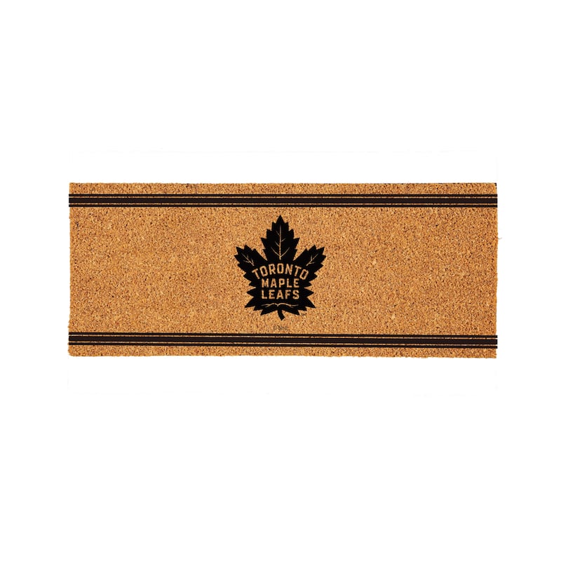 Toronto Maple Leafs Monochrome Indoor/Outdoor Coir Door Mat