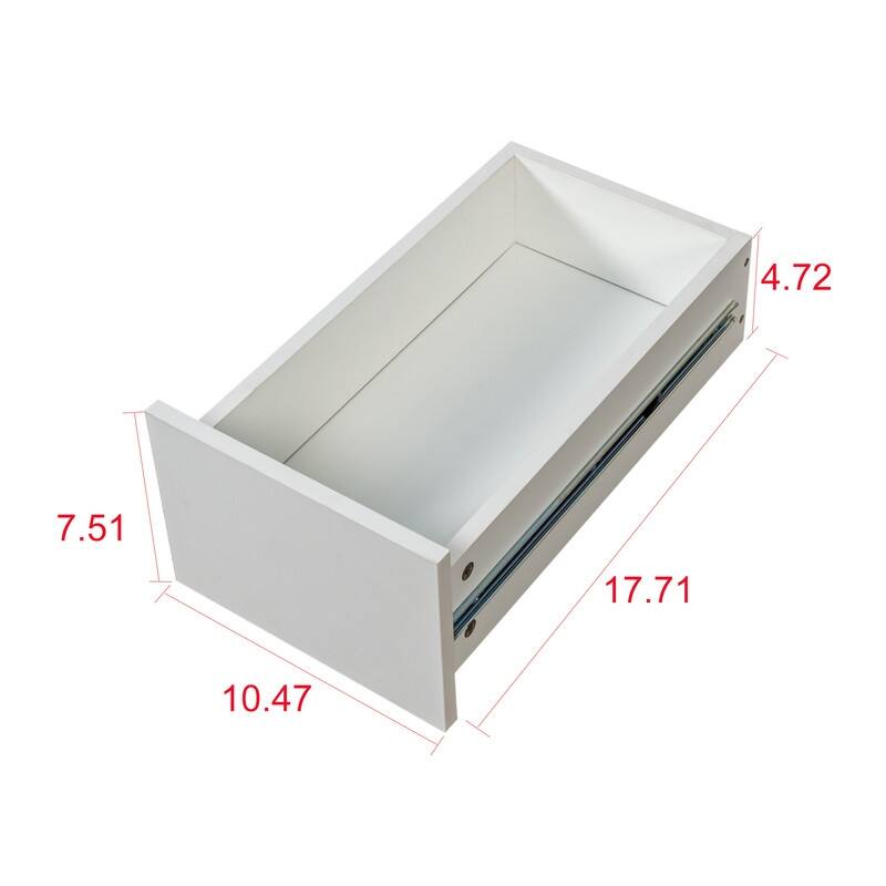 70.87" Height Modern Bookcase - 4-Tier Shelf with 3 Side Drawers & 4 Display Shelves - Tall Wooden Storage Cabinet