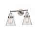 Option Satin Brushed Nickel / Clear