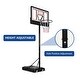 preview thumbnail 10 of 10, Moasis Outdoor Portable Basketball Hoop and Base Stand Adjustable 4.4-10ft Height