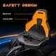 preview thumbnail 1 of 8, 12V Electric Go Kart for Kids - Orange Orange