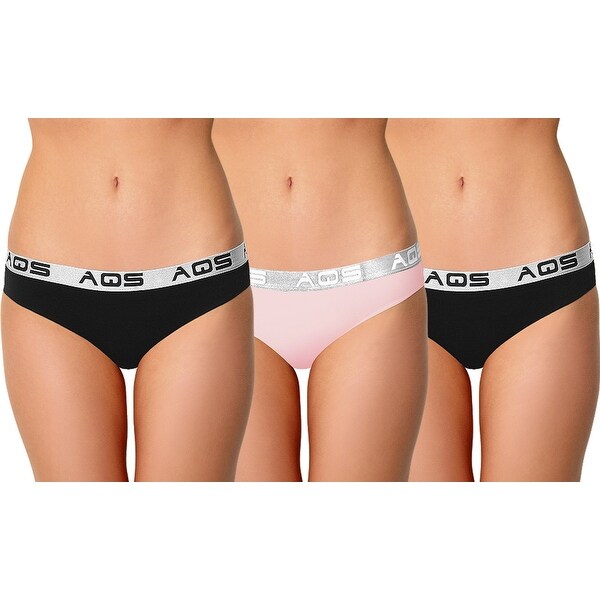 black cotton underwear pack