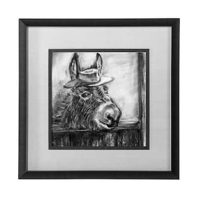 Donkey II Framed Art Print
