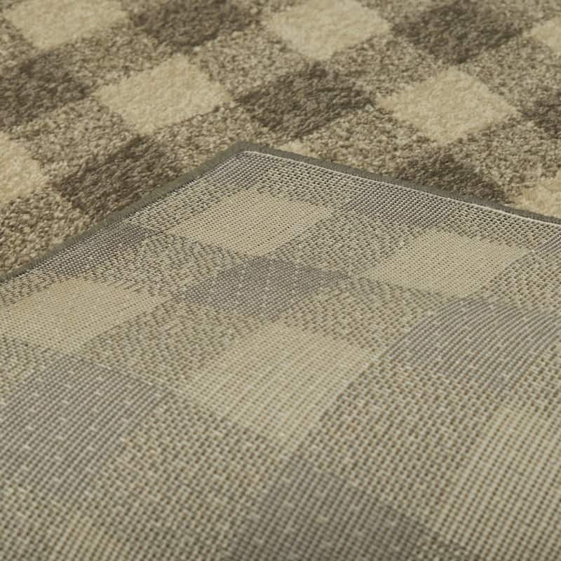 Rogers Gingham Area Rug