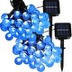 preview thumbnail 7 of 15, Sunnydaze 30-Count LED Solar Powered Globe String Lights - Set of 1 - Multiple Colors Available
