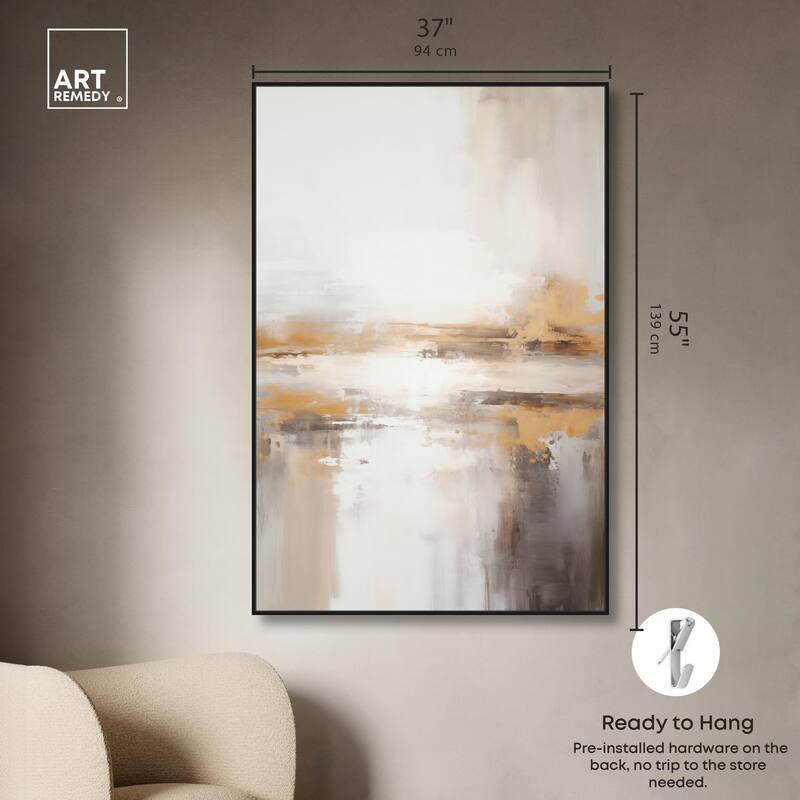 Glistening Stillness I Canvas by Art Remedy