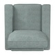 preview thumbnail 26 of 60, Roros Fabric Upholstered Square Arm Chair by iNSPIRE Q Classic