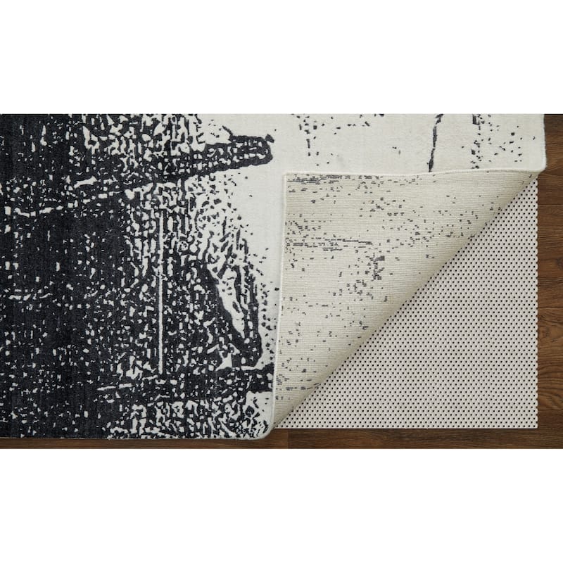 Grand Bazaar Eshwar Hand Woven Abstract Modern Area Rug
