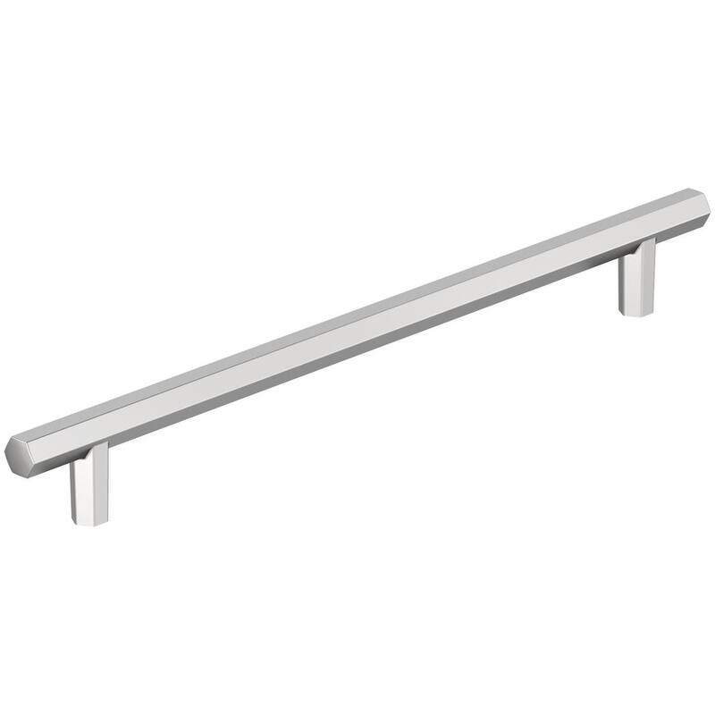 Amerock BP36959 Caliber 8-13/16" Center to Center Bar Cabinet Pull - Polished Chrome
