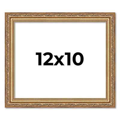 12x10 Frame Red Solid Wood Picture Frame Width 1.75 Inches | Interior Frame Depth 1 13/16 Inches