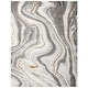 preview thumbnail 39 of 104, SAFAVIEH Craft Clytie Modern Abstract Marble Pattern Rug 10'6" x 14' - Grey/Gold - Rectangle