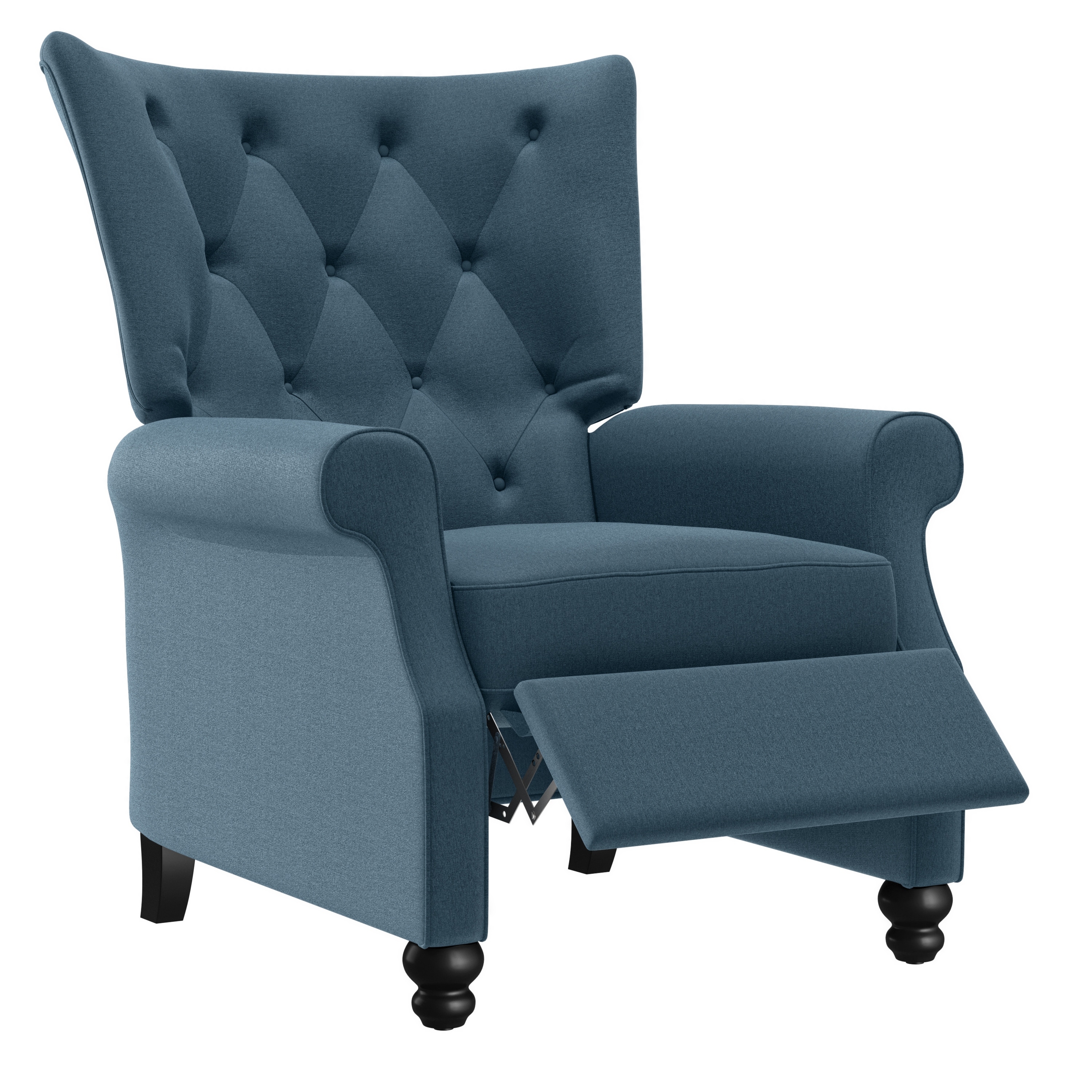 Copper Grove Plush Push back Recliner Chair