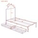 preview thumbnail 36 of 71, Metal Platform Bed With Two Drawers,House-Shaped Headboard Design