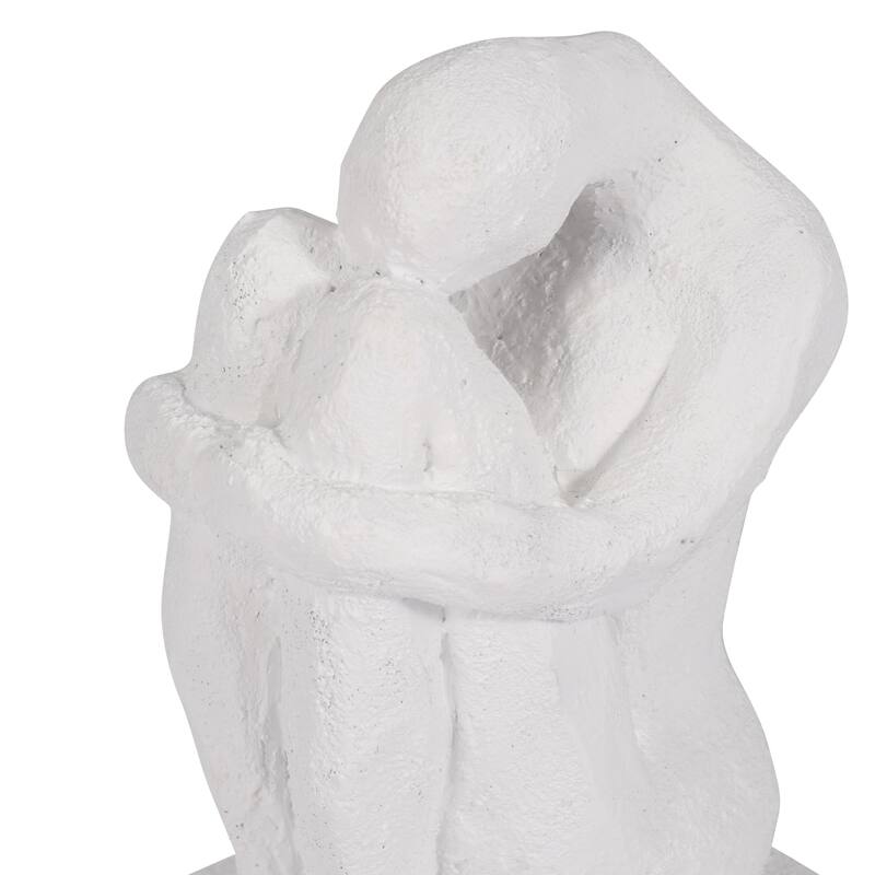 Sagebrook 7" Solid Color Square Thinking Man Bookends - 4" x 3" x 7"