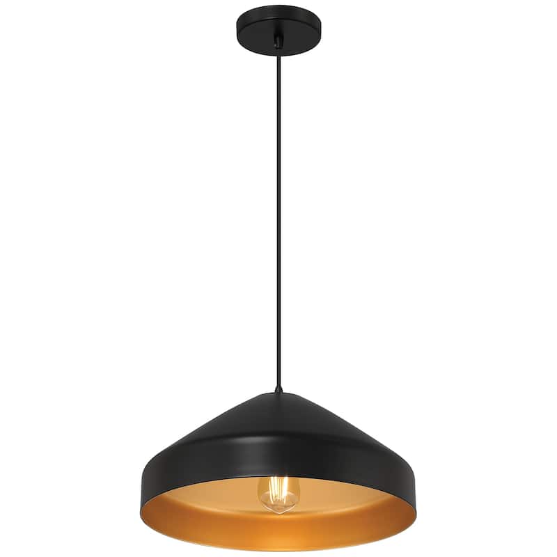 Access Lighting Prism 1 Light Pendant - Matte Black
