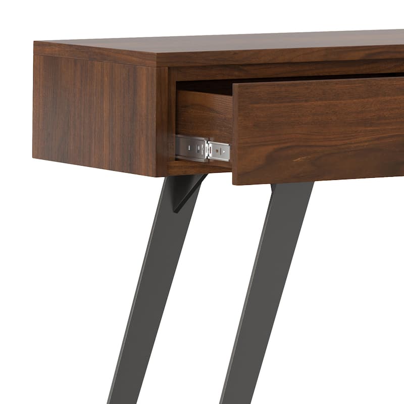 WYNDENHALL Mitchell 60 inch Wide Modern Industrial Console Sofa Table - 60 W x 16 D x 30 H
