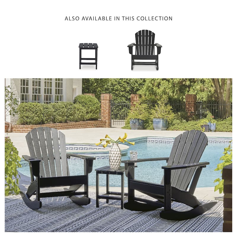 Signature Design by Ashley Sundown Treasure Black End Table - 15" W x 18.88" D x 18" H