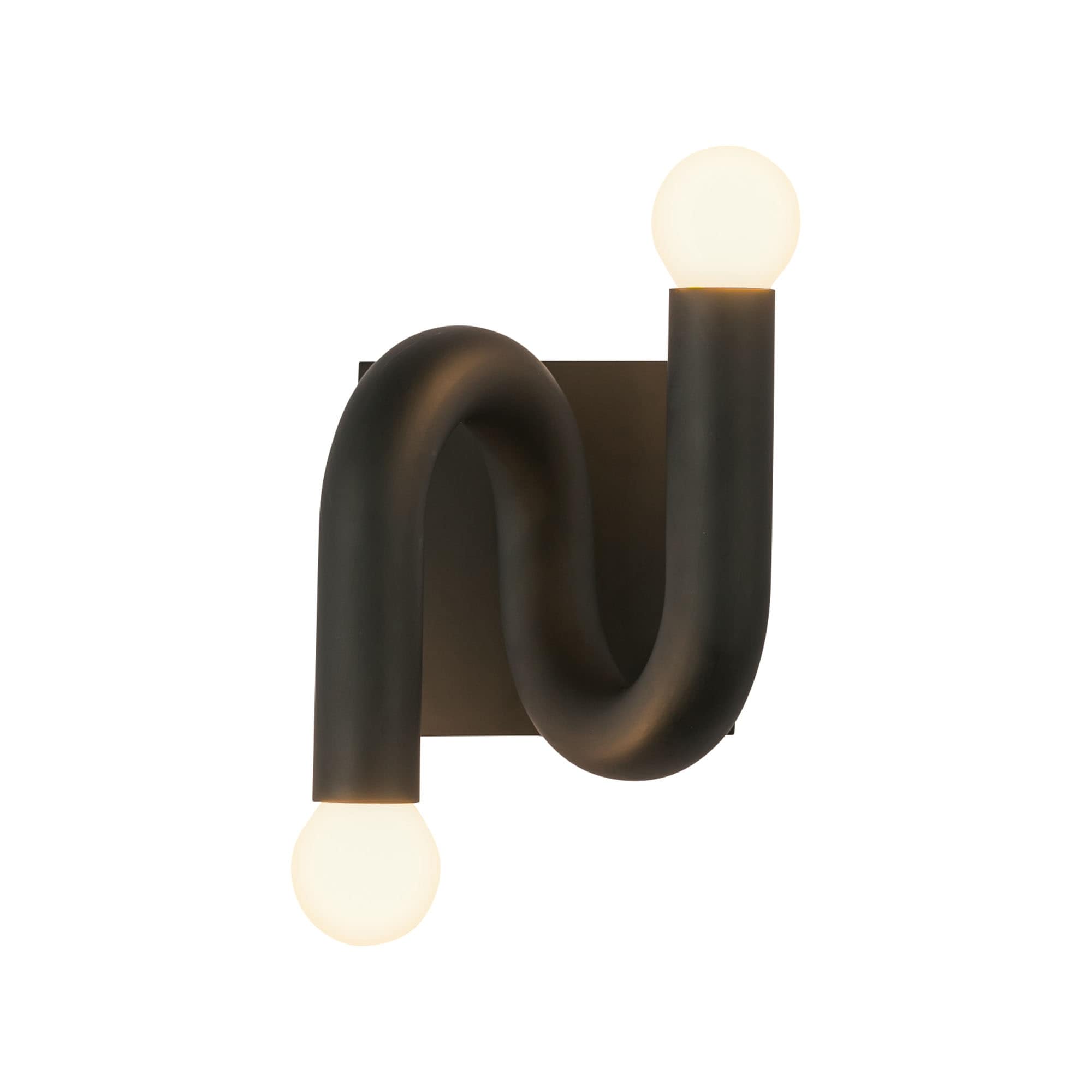 Alora Lighting WV420206 Sadie 2 Light 6" Tall Bathroom Sconce