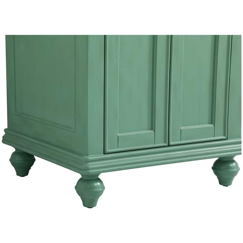 Elegant Lighting VF12324-VW Otto 24" Free Standing Single Basin Vanity