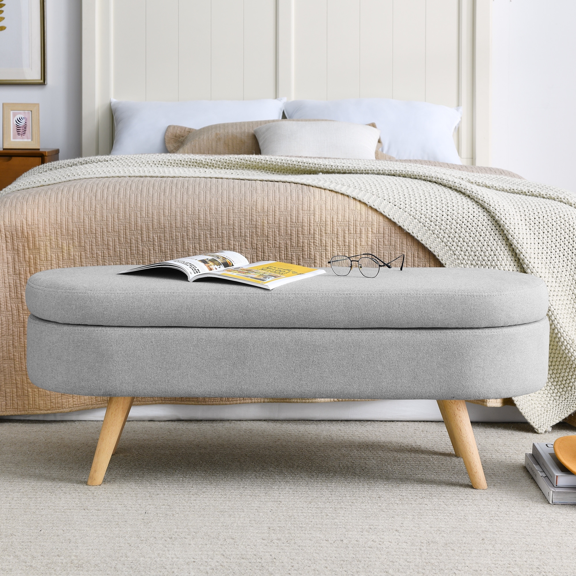 Modern end shop of bed bench