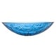 preview thumbnail 3 of 4, Eden Bath Blue Crystal Oval Glass Vessel Sink