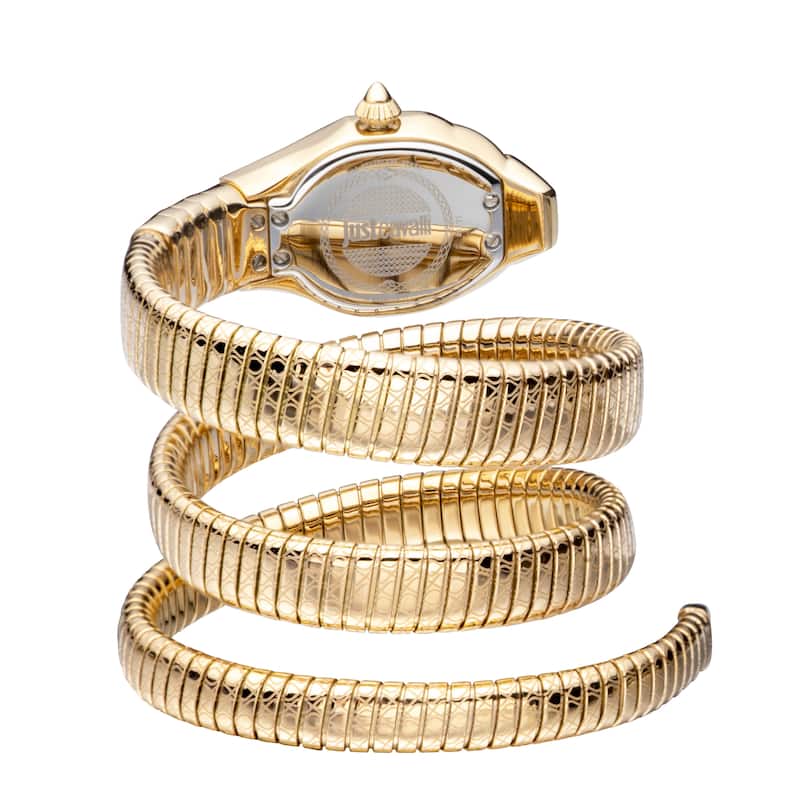 Just Cavalli Women's JC1L112M0025 Quartz Watch - Gold-Tone