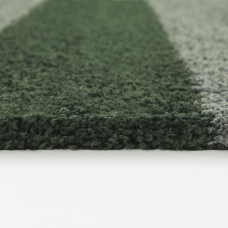 Brodie Striped Shag Area Rug