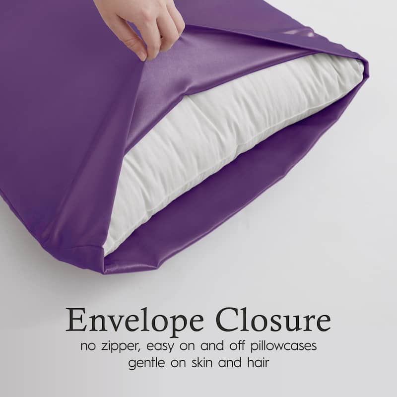 Juliette LeBlanc New York Silky Satin Pillowcase (Set of 2)