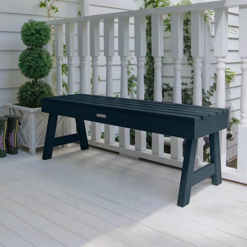 HIGHWOOD Weatherly 4-foot Eco-friendly Synthetic Wood Picnic Bench