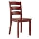 preview thumbnail 2 of 11, Wilmington II Wood Dining Chairs (Set of 2) by iNSPIRE Q Classic