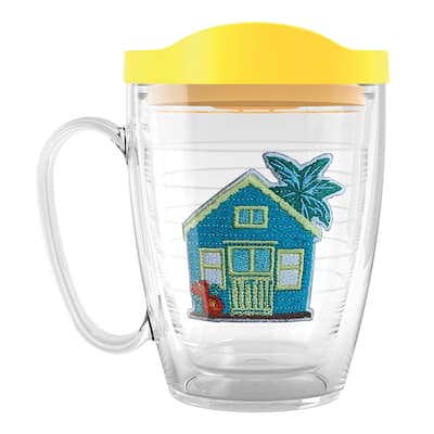 Tervis Beach House Retreat Collection Made in USA Double Walled Insulated Travel Tumbler, Margarita House - 16oz Mug