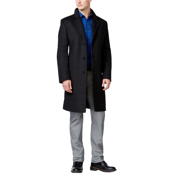 michael kors overcoat mens