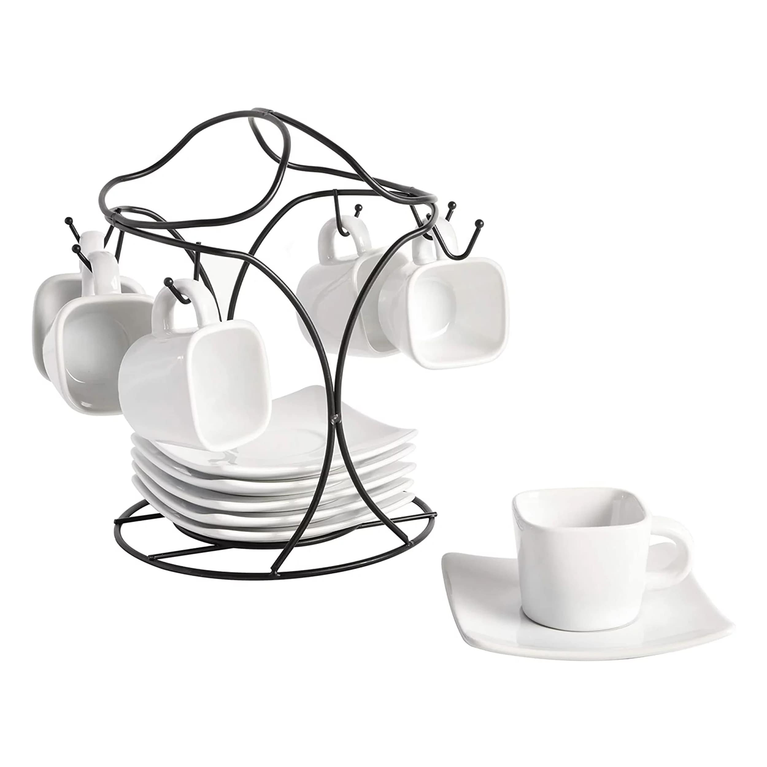 Gracious Dining 12 Piece 3.25 Oz. Espresso Cup and Saucer Set