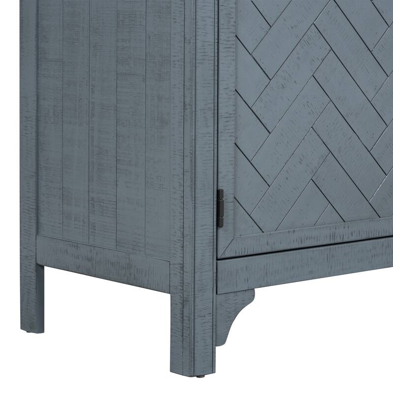 Sideboard with Adjustable Shelves and 3 Doors
