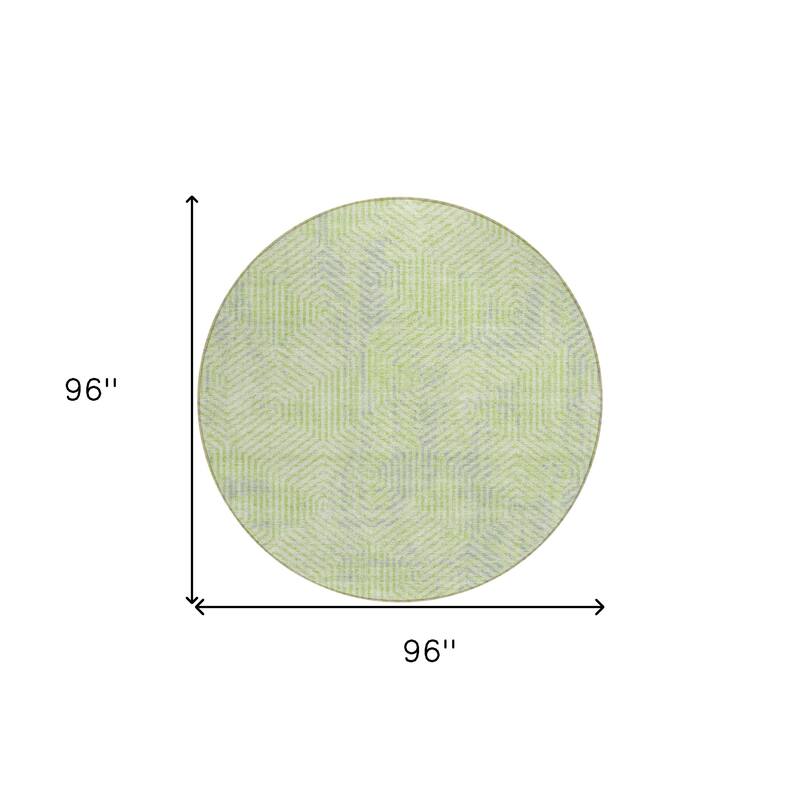 HomeRoots Geometric Transitional Rectangle Outdoor Rug
