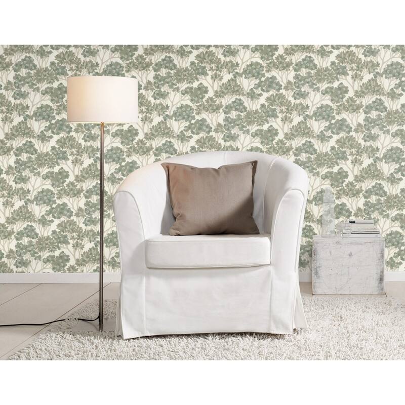 Rasch Stickley Green Tree Wallpaper