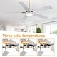 preview thumbnail 156 of 173, 42/48/52/56/62-IN LED Ceiling Fan with Light Kit and Remote(5/7-Blade)