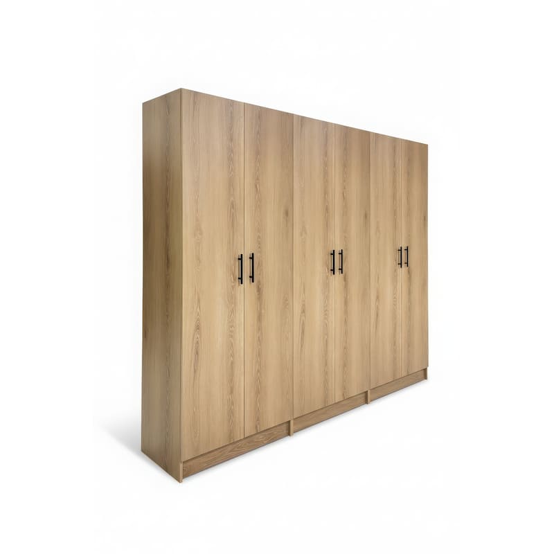 Modex Multi-Purpose Utility Storage Cabinet (3-Piece Set) - W 94.5″ × D 15.7″ × H 70.9″