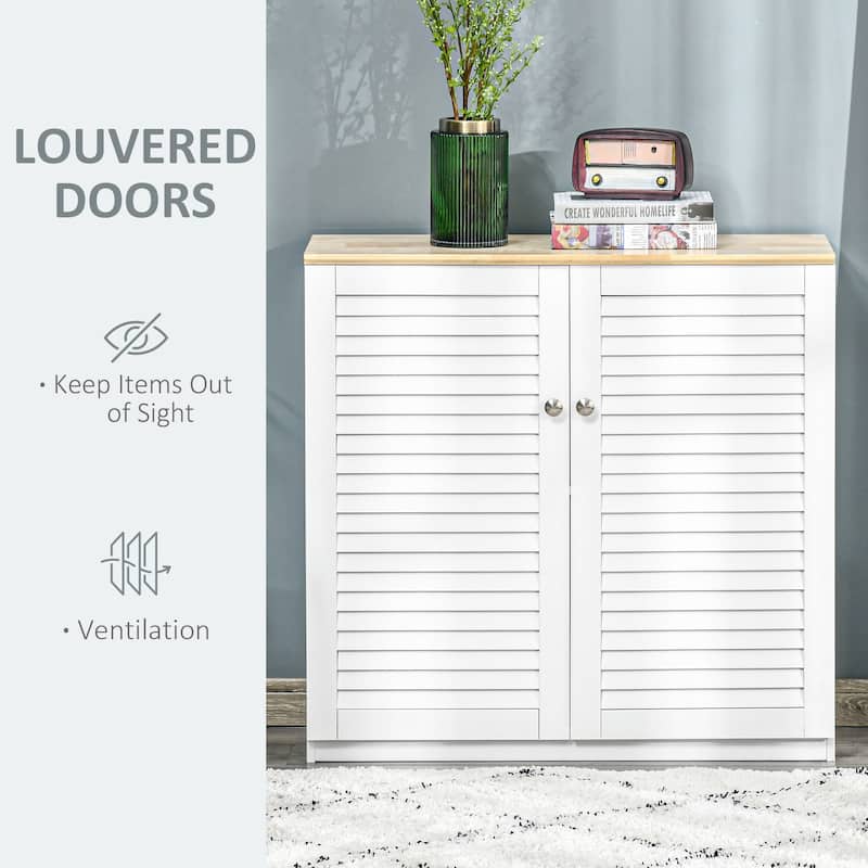 Kitchen Cabinet with Roomy Storage and Natural Wood Top for Every Room