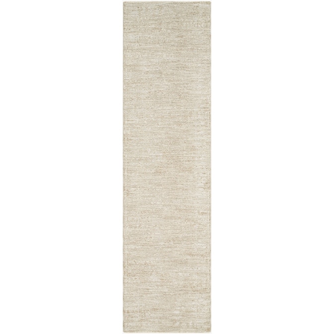 Livabliss Casual Masterpiece Abstract Area Rug - 2'7" x 10' - Light Gray