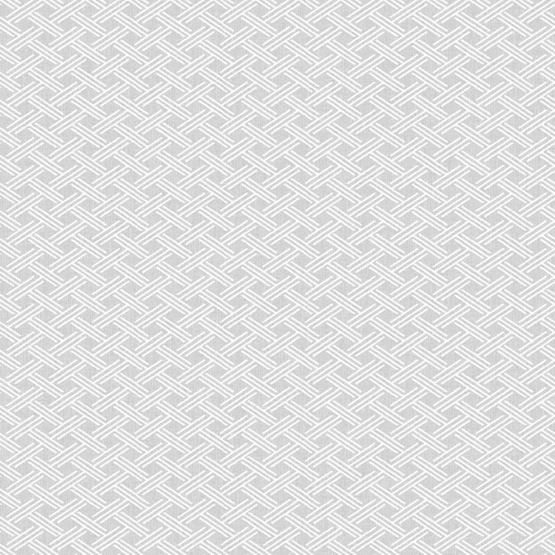 Chesapeake Sweetgrass Grey Trellis Wallpaper - 20.5in x 396in x 0.025in