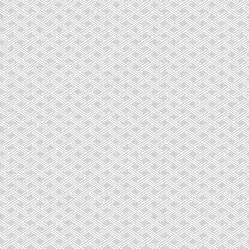 Chesapeake Sweetgrass Grey Trellis Wallpaper - 20.5in x 396in x 0.025in