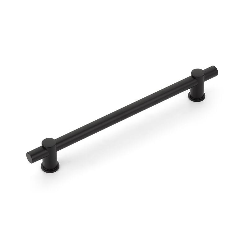 Schaub and Company Fonce 8" Center to Center Modern Euro Bar Style - Matte Black