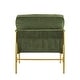 preview thumbnail 47 of 63, 27.56" Modern Accent Chair with Plush Cushions, Metal Frame, and Wooden Armrest Design -for Living Room, Bedroom
