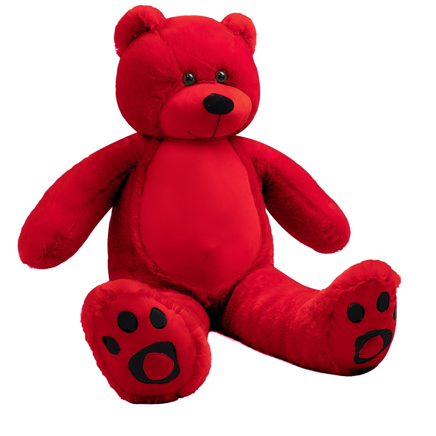 red big teddy