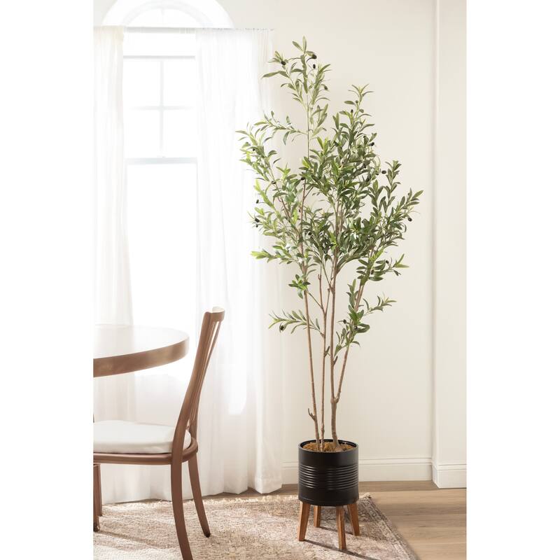 Kate and Laurel Oliveira Faux Olive Tree