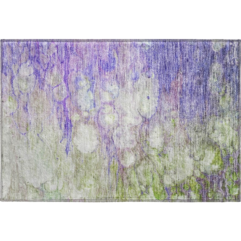 Premium Washable Super Soft Contemporary Ripples Mayfield Rug