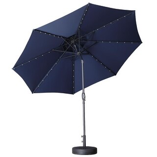 Overstockzenova Heavy Duty 10ft Patio Umbrella Navy Blue Dailymail